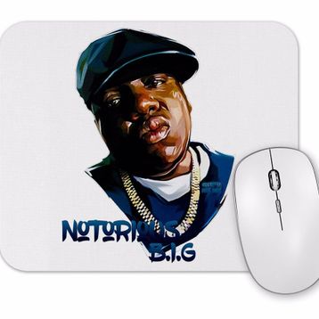 Baskı Dükkanı Notorious Big Mouse Pad
