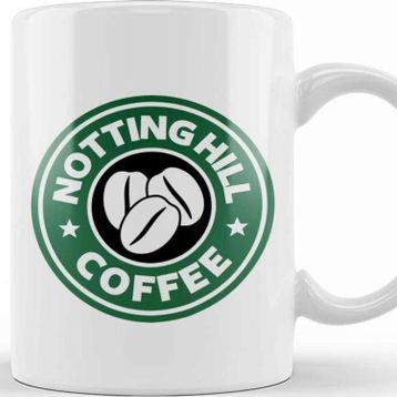 Baskı Dükkanı Notting Hill Coffee Starbucks Kupa
