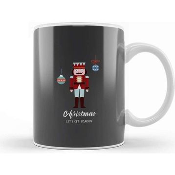 Baskı Dükkanı Nutcracker Funny Christmas Kupa