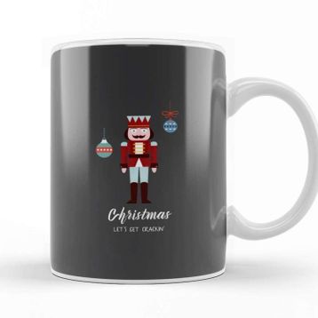 Baskı Dükkanı Nutcracker Funny Christmas Kupa