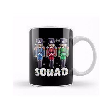 Baskı Dükkanı Nutcracker Squad Christmas Ballet Dance Matching Xmas Gift Kupa