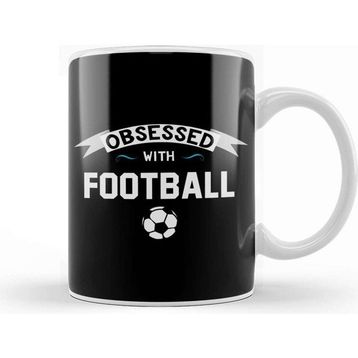 Baskı Dükkanı Obsessed With Football Kupa