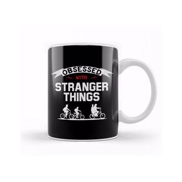 Baskı Dükkanı Obsessed With Stranger Things Kupa