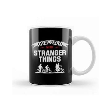 Baskı Dükkanı Obsessed With Stranger Things Kupa