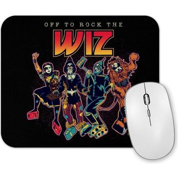 Baskı Dükkanı Off To Rock the Wiz Mouse Pad