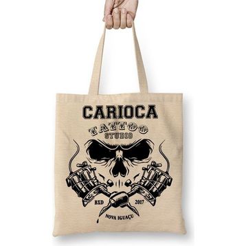 Baskı Dükkanı Oficial Carioca Tattoo Studio Bez Çanta