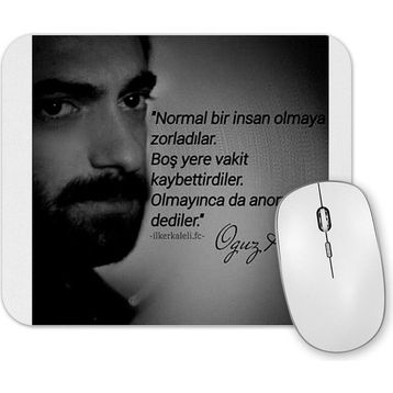 Baskı Dükkanı Oğuz Atay Söz 02 Mouse Pad