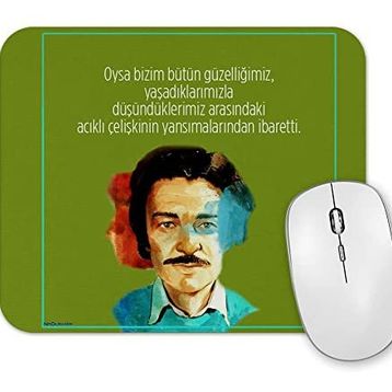 Baskı Dükkanı Oğuz Atay Söz 05 Mouse Pad