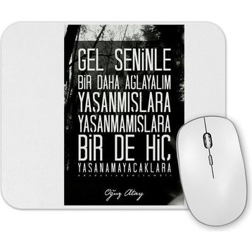 Baskı Dükkanı Oğuz Atay Söz Mouse Pad
