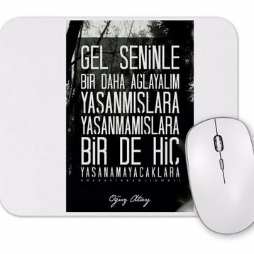 Baskı Dükkanı Oğuz Atay Söz Mouse Pad