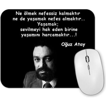 Baskı Dükkanı Oğuz Atay Yaşamak Mouse Pad