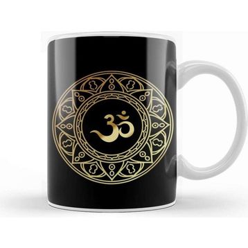 Baskı Dükkanı Ohm Gold Om Symbol Kupa