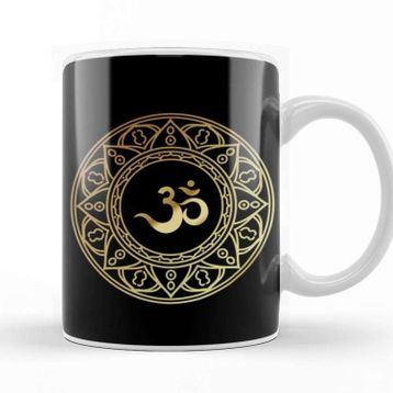 Baskı Dükkanı Ohm Gold Om Symbol Kupa