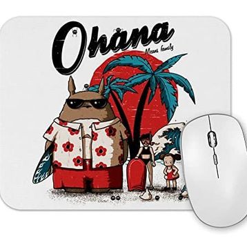 Baskı Dükkanı Ohm Nausicaas Decay Mouse Pad