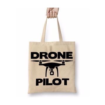 Baskı Dükkanı Oiloto De Drones Pılot Bez Çanta