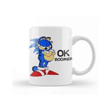 Baskı Dükkanı Ok Boomer Sonic Kupa