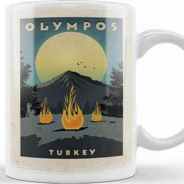 Baskı Dükkanı Olimpos Yanartaş Kupa