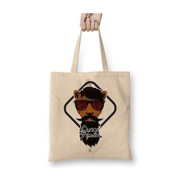 Baskı Dükkanı Once Hipster Bez Çanta
