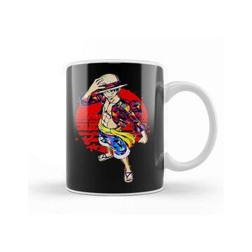 Baskı Dükkanı One Piece Captain Luffy Kupa