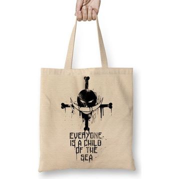Baskı Dükkanı One Piece Child of the Sea Bez Çanta