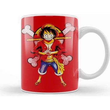 Baskı Dükkanı One Piece Grunge Straw Hat Kupa