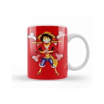 Baskı Dükkanı One Piece Grunge Straw Hat Kupa