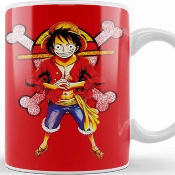 Baskı Dükkanı One Piece Grunge Straw Hat Kupa