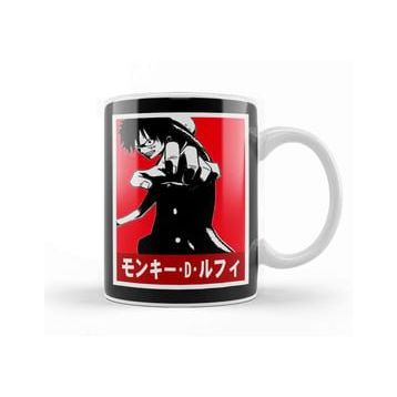 Baskı Dükkanı One Piece Luffy 01 Kupa