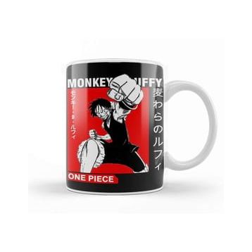 Baskı Dükkanı One Piece Luffy 01 Kupa