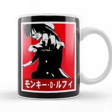 Baskı Dükkanı One Piece Luffy 01 Kupa