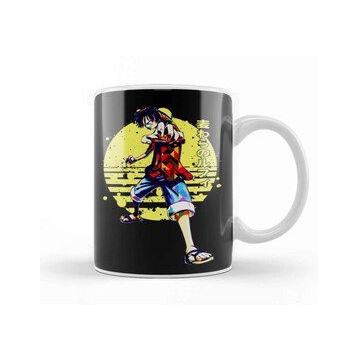 Baskı Dükkanı One Piece Luffy 02 Kupa