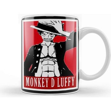 Baskı Dükkanı One Piece Luffy 05 Kupa