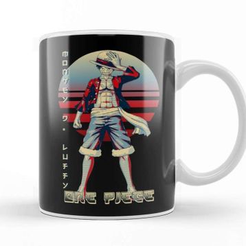 Baskı Dükkanı One Piece Luffy 06 Kupa
