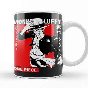Baskı Dükkanı One Piece Luffy 06 Kupa