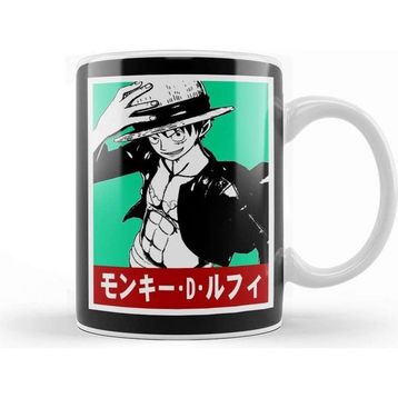Baskı Dükkanı One Piece Luffy 08 Kupa