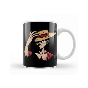 Baskı Dükkanı One Piece Luffy Character Mugiwara Kupa