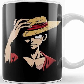 Baskı Dükkanı One Piece Luffy Character Mugiwara Kupa