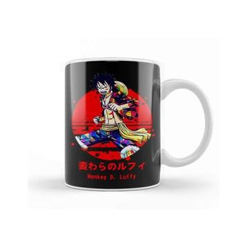 Baskı Dükkanı One Piece Monkey D Luffy 02 Kupa