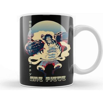 Baskı Dükkanı One Piece Monkey D Luffy 04 Kupa