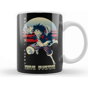 Baskı Dükkanı One Piece Monkey D Luffy Kupa