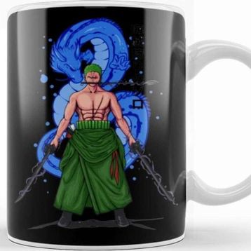 Baskı Dükkanı One Piece Zorro Character Kupa