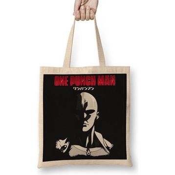 Baskı Dükkanı One Punch Man 02 Bez Çanta