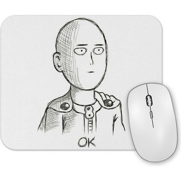 Baskı Dükkanı One Punch Man Ok Mouse Pad