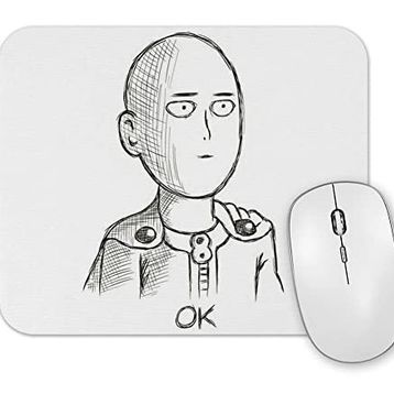 Baskı Dükkanı One Punch Man Ok Mouse Pad