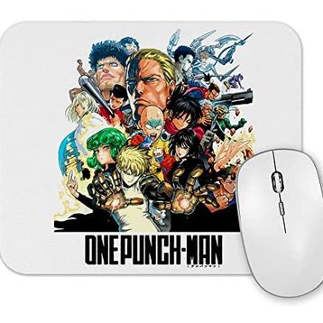 Baskı Dükkanı One Punch Man Saitama Genos Mouse Pad