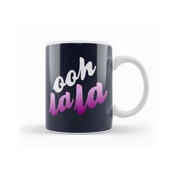 Baskı Dükkanı Ooh La La Slogan Kupa
