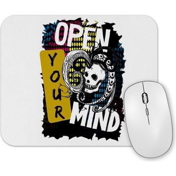 Baskı Dükkanı Open Your Mind Mouse Pad