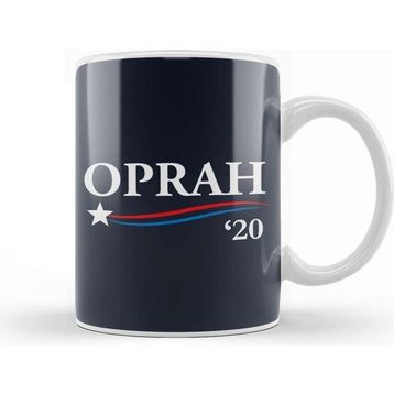Baskı Dükkanı Oprah Winfrey Oprah 2020 For President Kupa