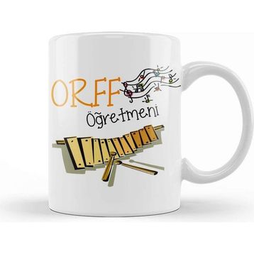 Baskı Dükkanı Orff Öğretmeni Kupa