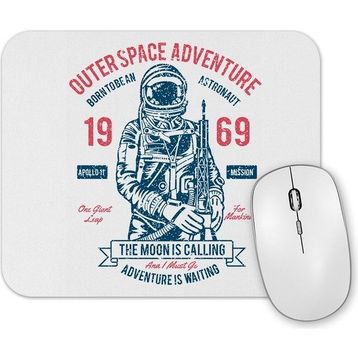 Baskı Dükkanı Outerspace Adventure Mouse Pad